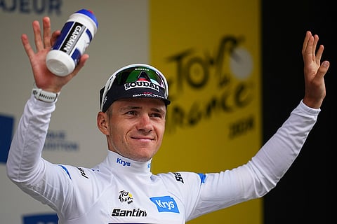 Best young rider Belgium's Remco Evenepoel